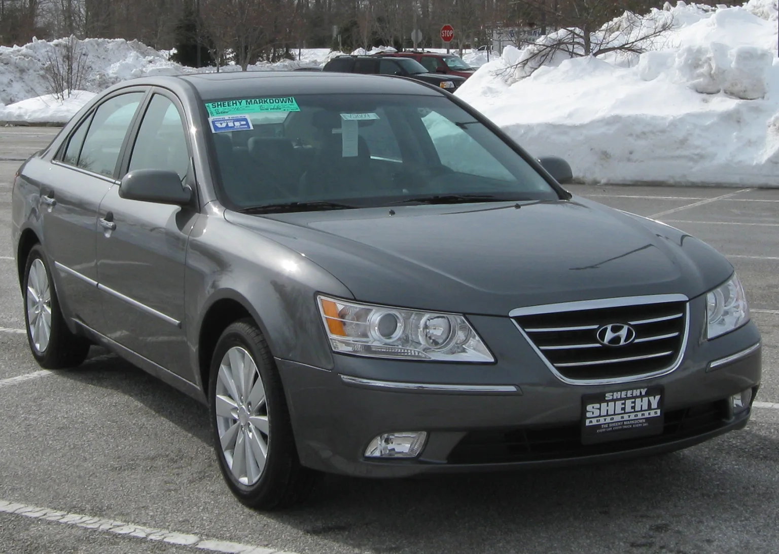 2010 Hyundai Sonata Limited, US model