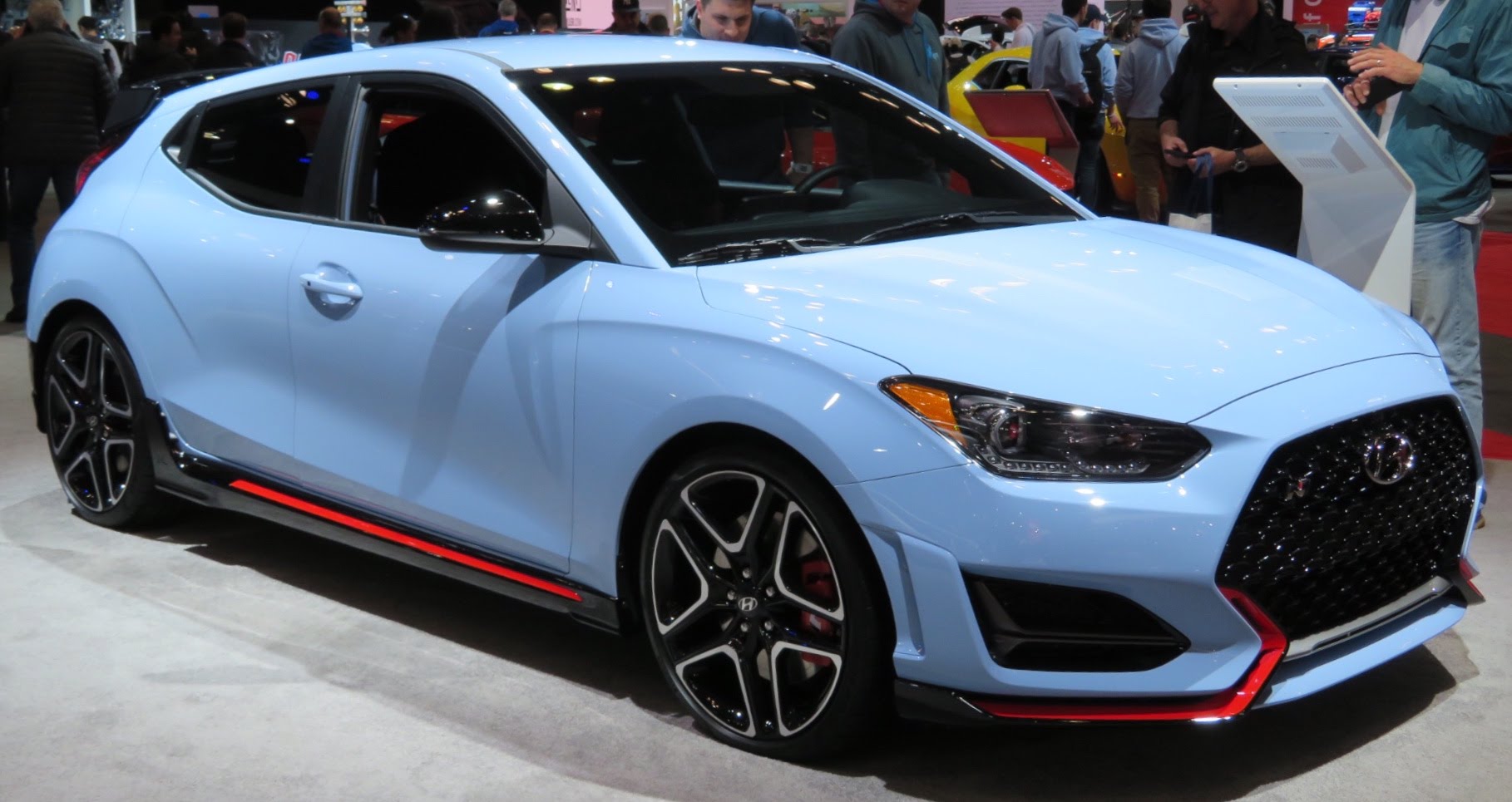 2019 Hyundai Veloster N front view