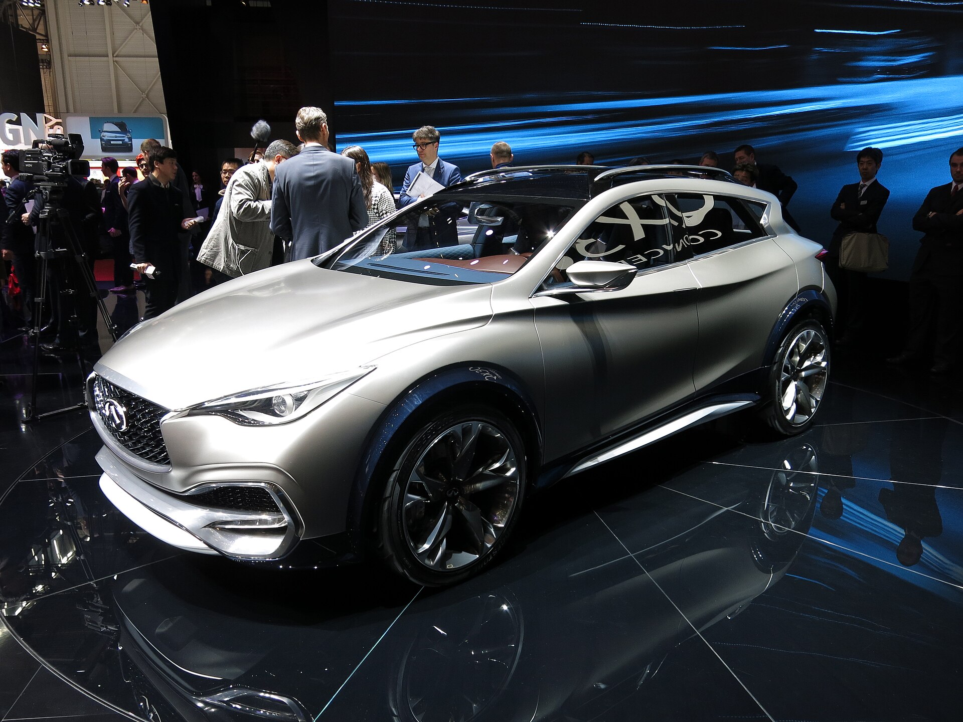 Infiniti QX30 Concept at the 2015 Geneva Motor Show