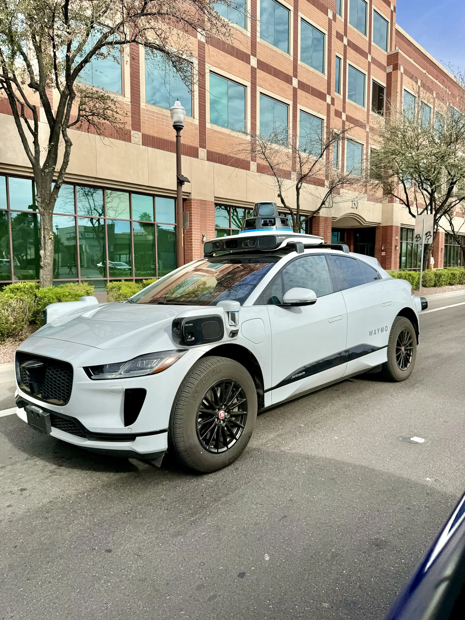 Waymo Autonomous Vehicle operating in Tempe, AZ, 2017