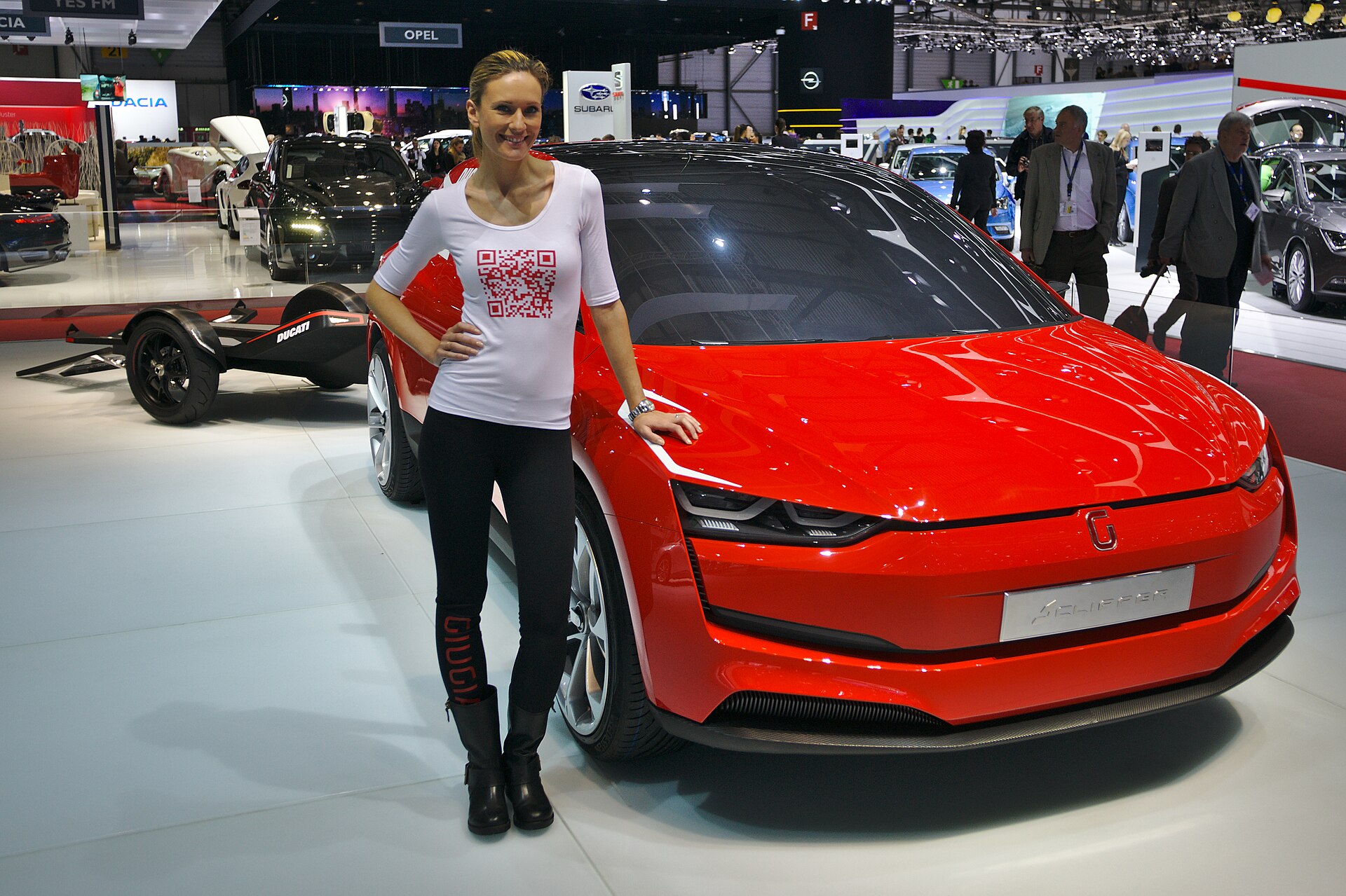 Italdesign Giugiaro Clipper Concept at the 2014 Geneva Motor Show