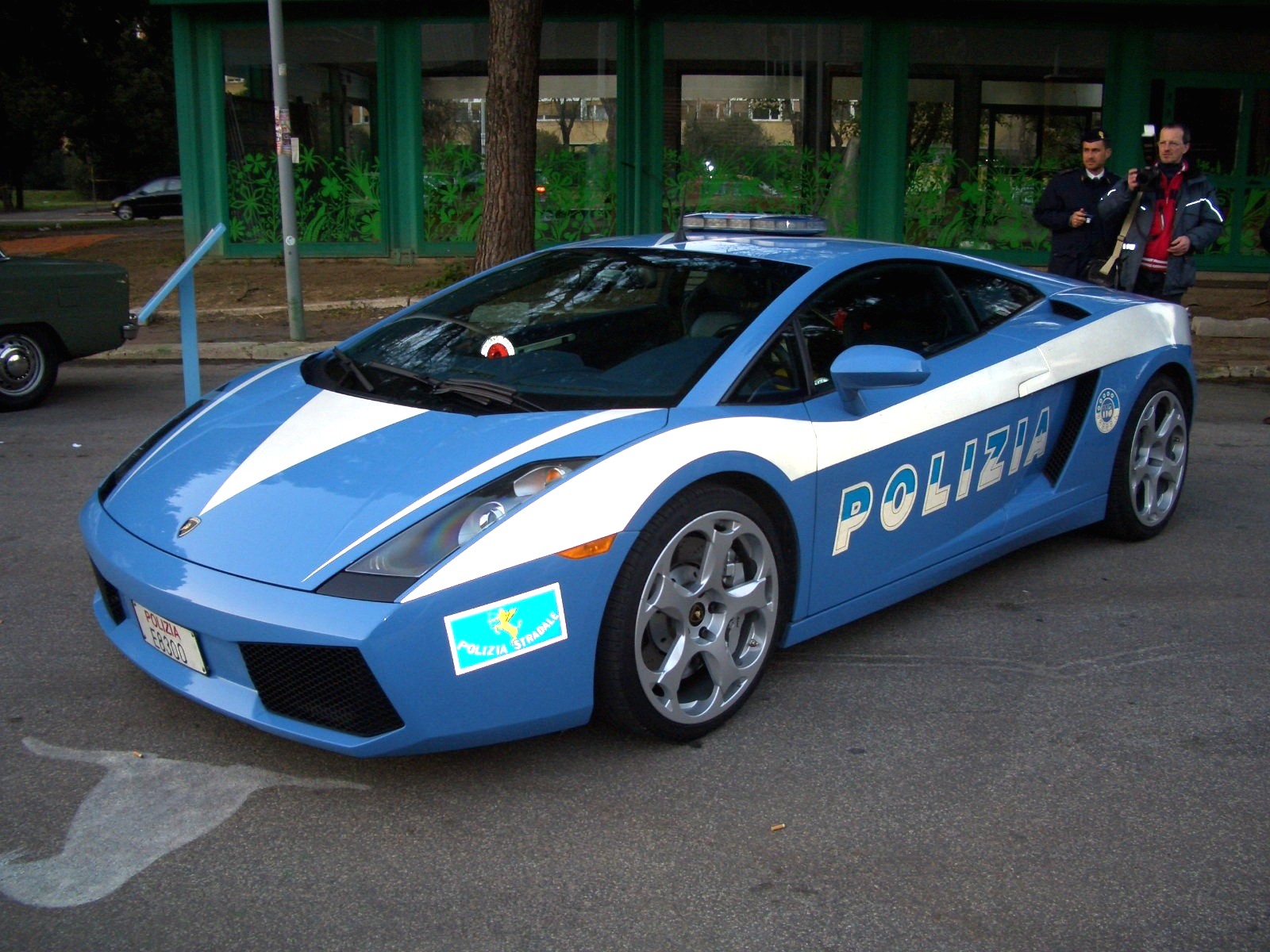 Lamborghini Gallardo in Italian police livery