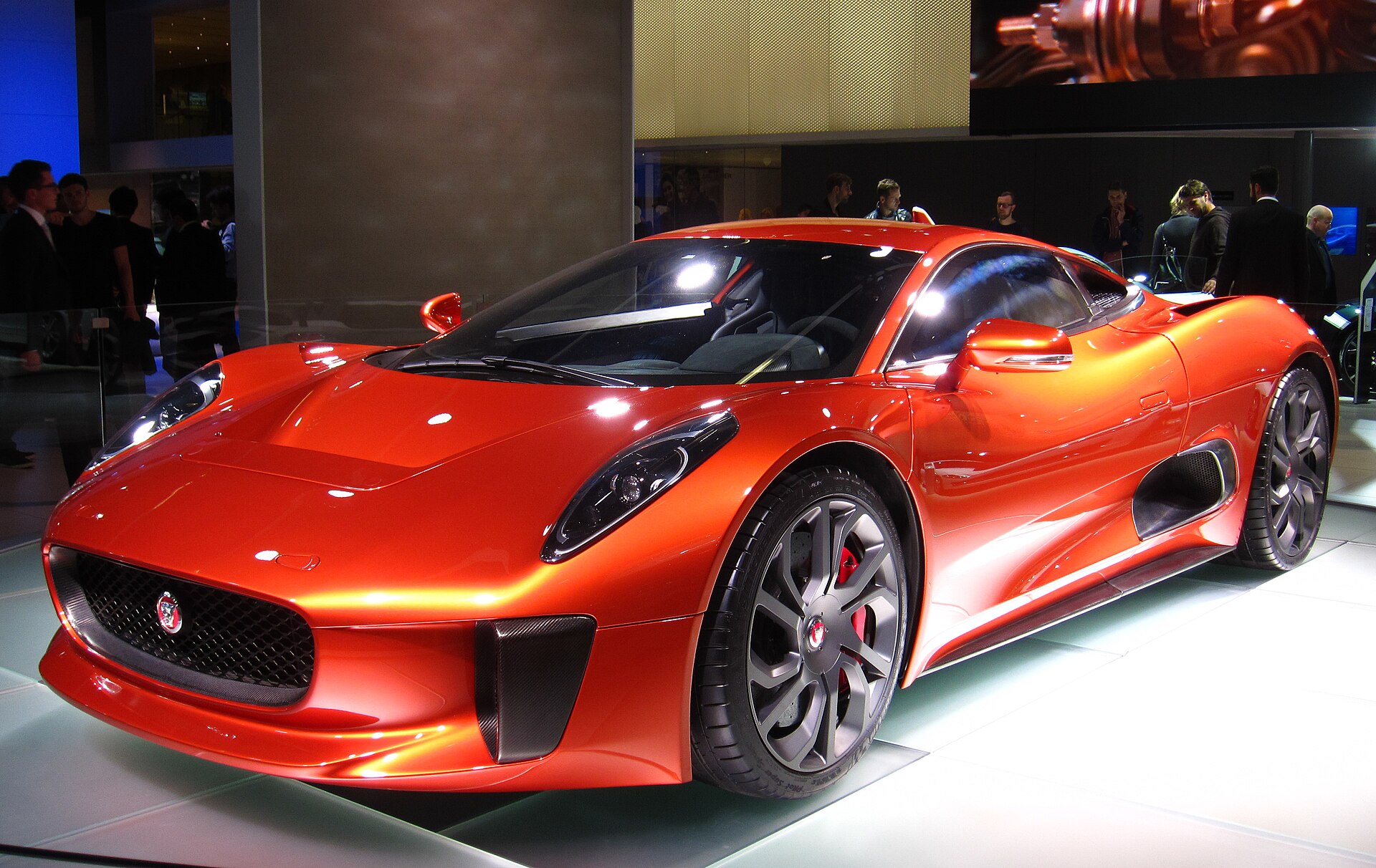 Jaguar C-X75 Concept at IAA Frankfurt 2015