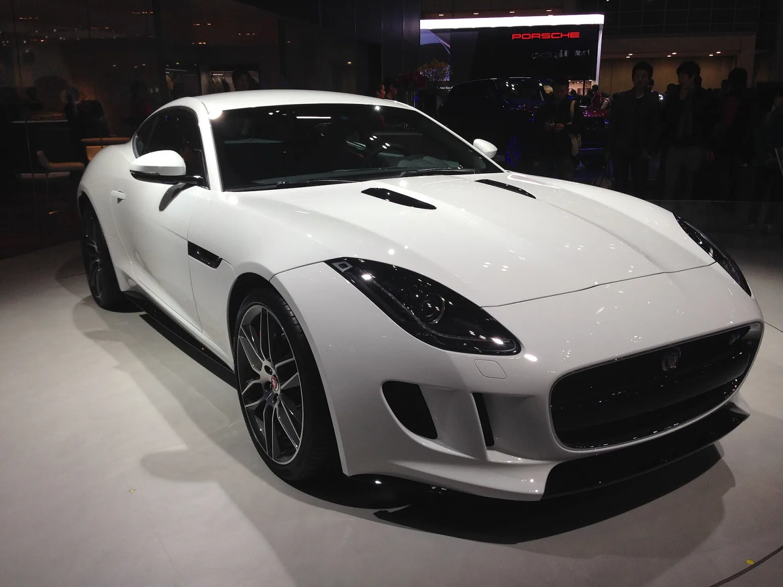 Jaguar F-Type Coupe at the 2013 Tokyo Motor Show