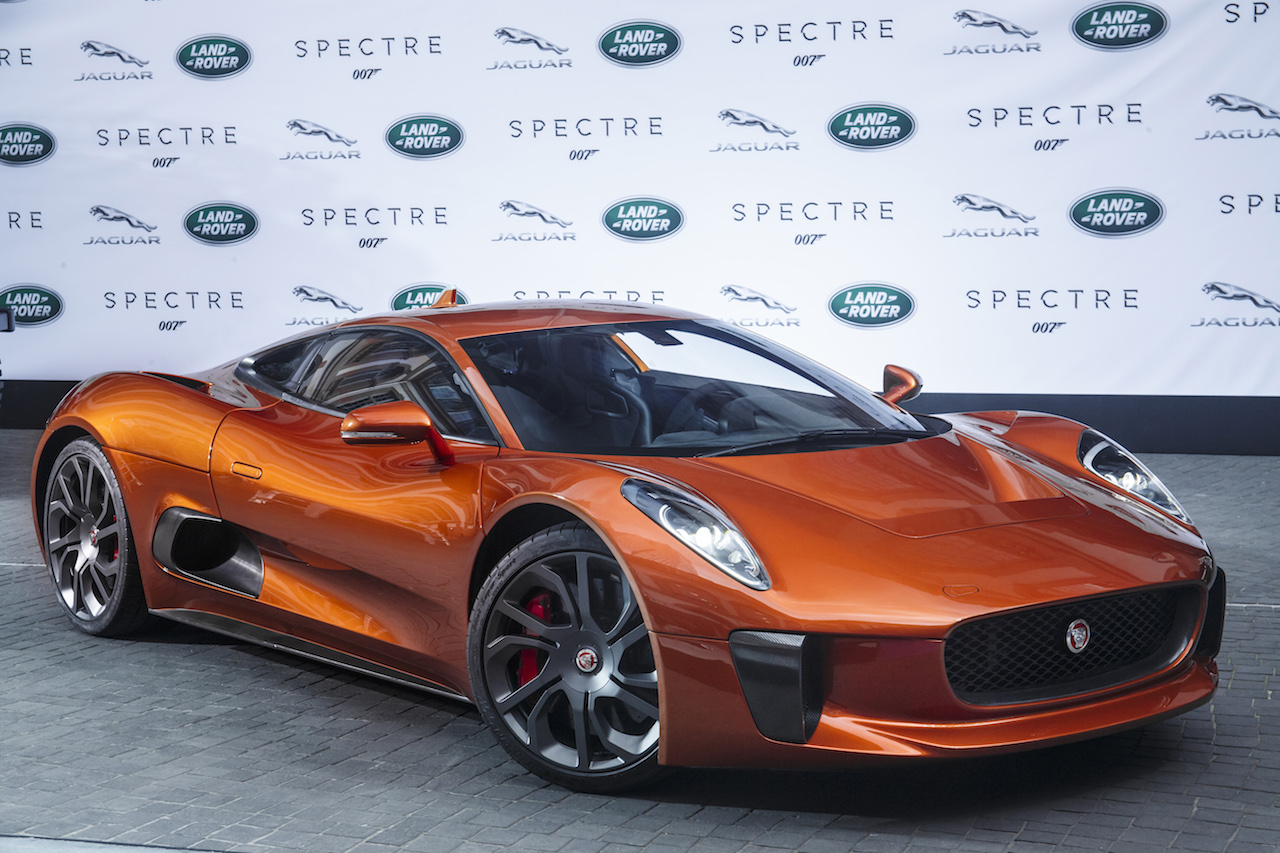 Jaguar Land Rover Bond cars at the 2015 Frankfurt Motor Show
