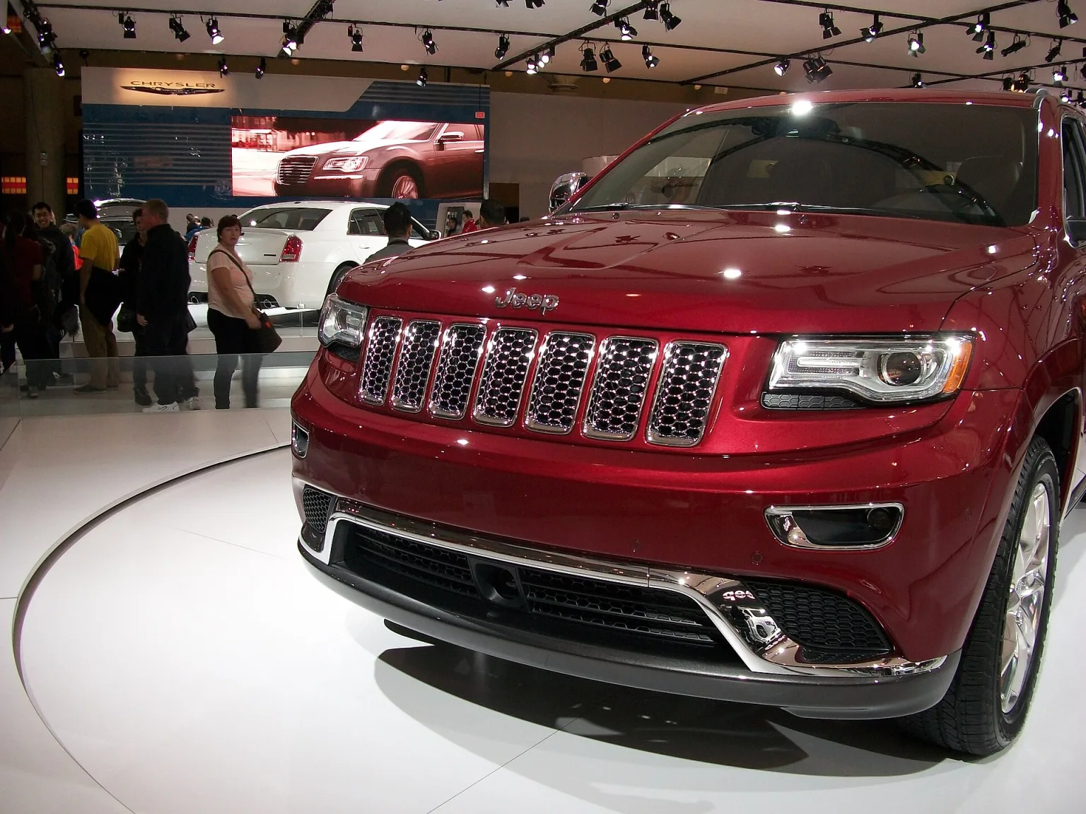 2014 Jeep Grand Cherokee at the 2013 Canadian International AutoShow