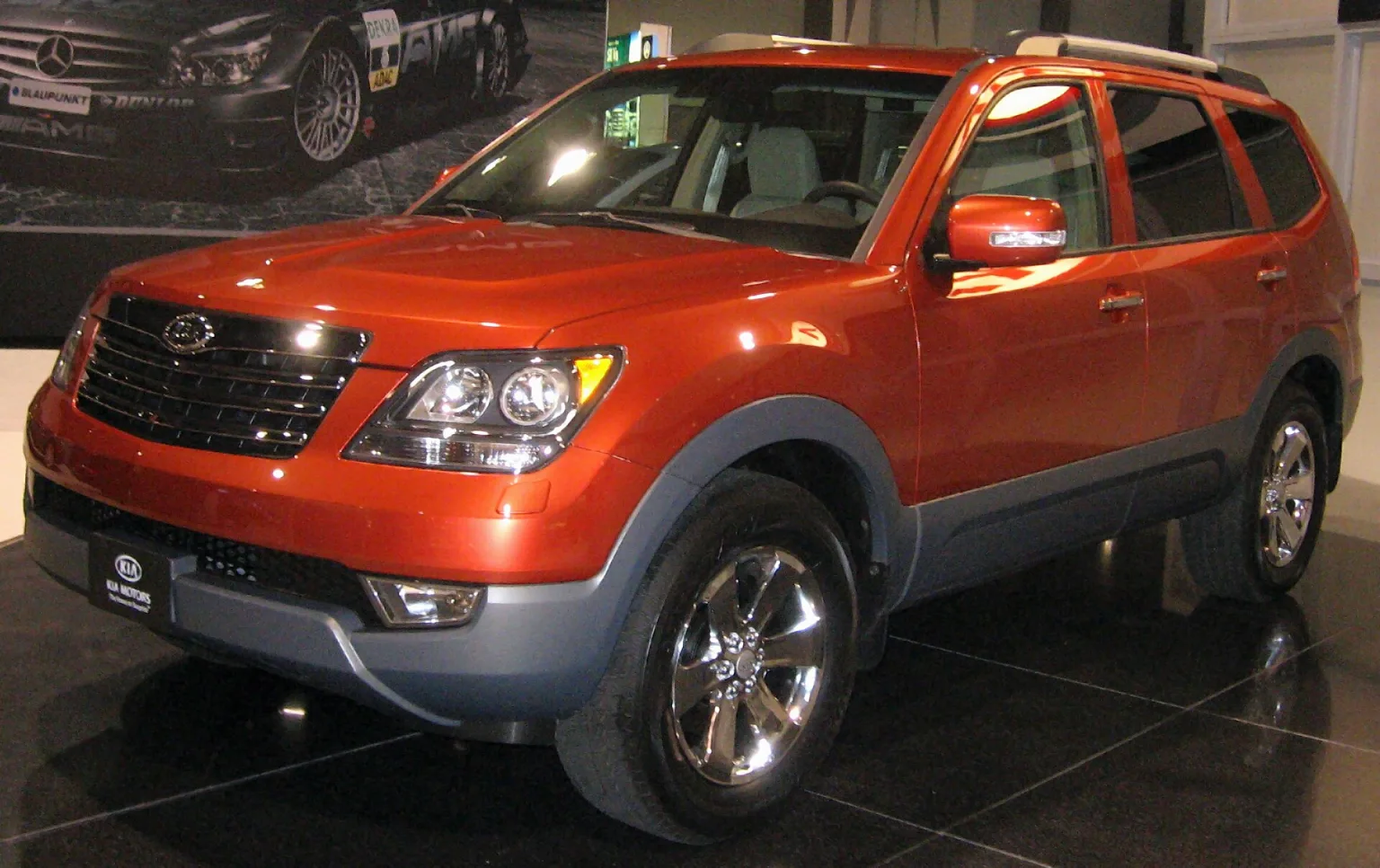 2009 Kia Borrego photographed in Washington, D.C.