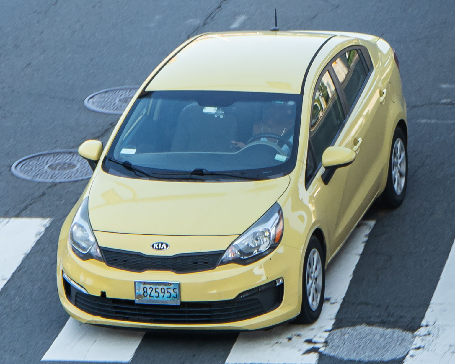 Kia Rio (UB) five-door hatchback in the USA