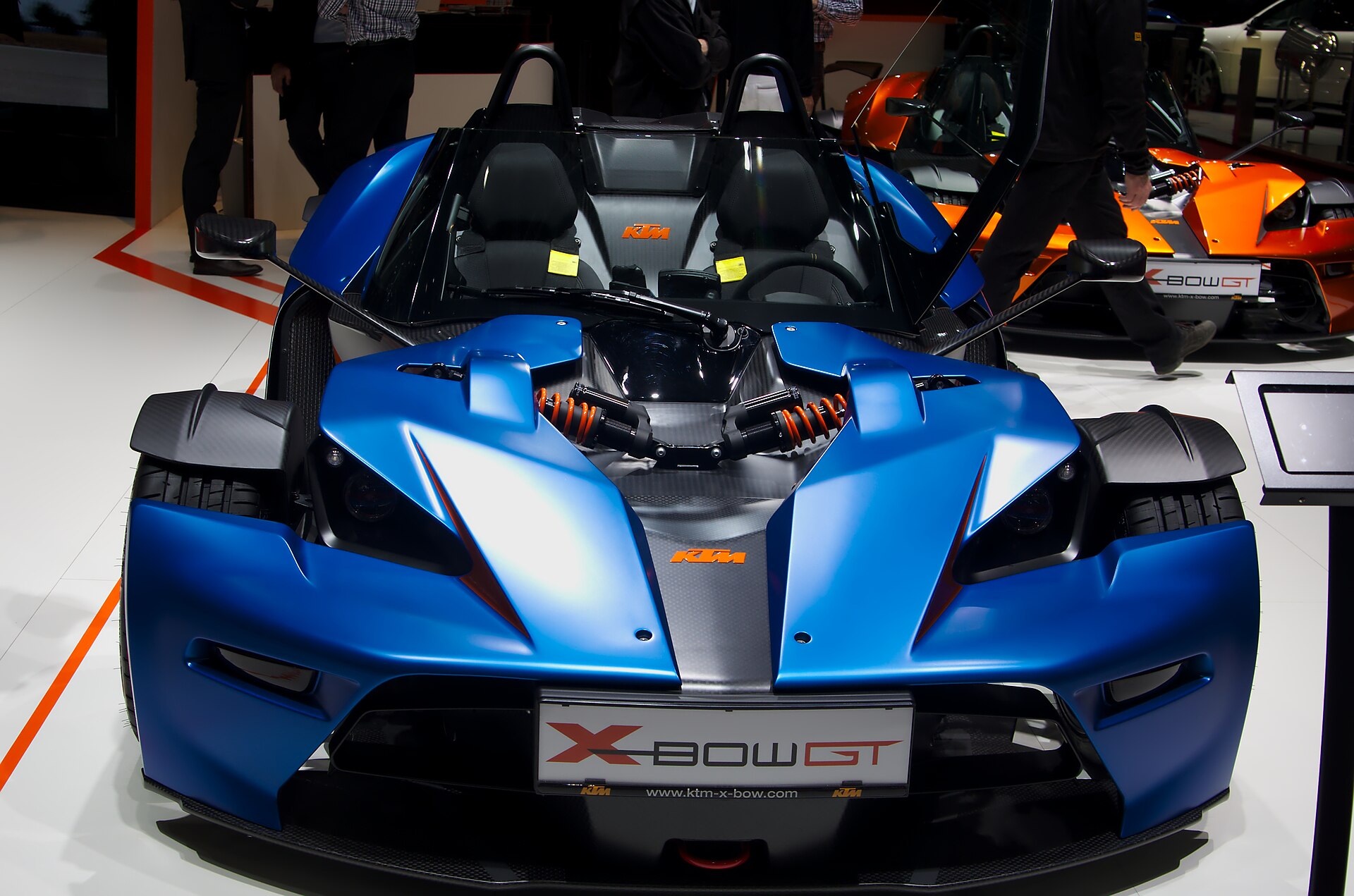 KTM X-Bow GT at the 2013 Geneva Motor Show, front view