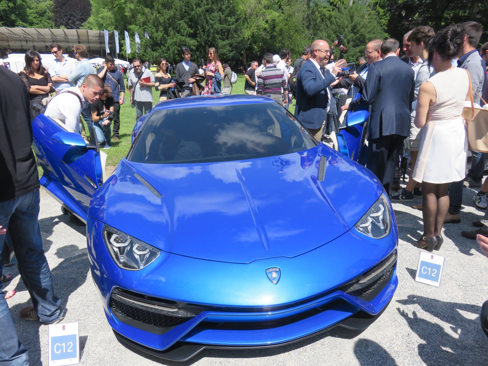 Lamborghini Asterion Hybrid Concept at the 2014 Paris Motor Show