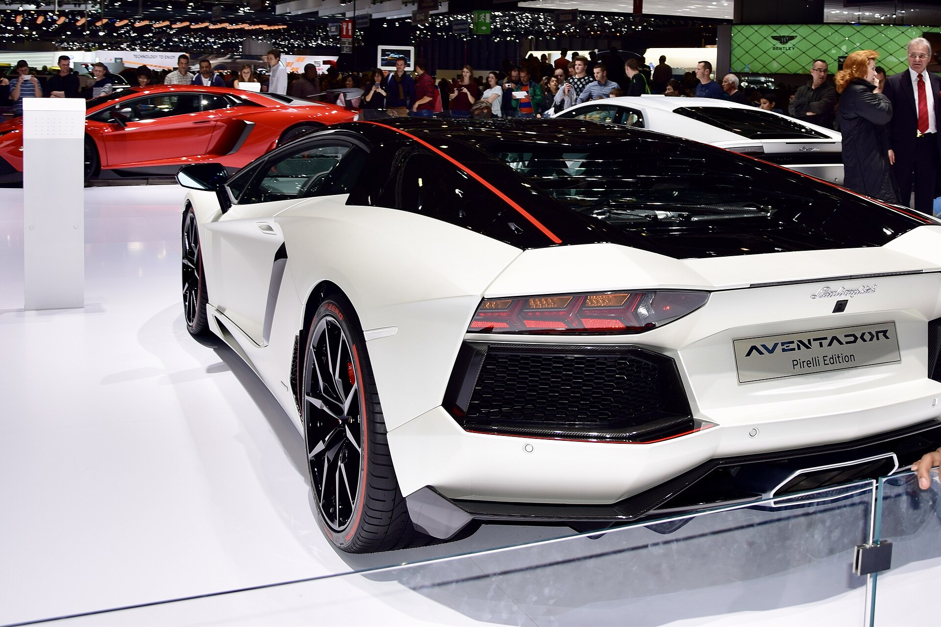 Lamborghini Aventador LP700-4 Pirelli Edition at Geneva Motor Show 2015