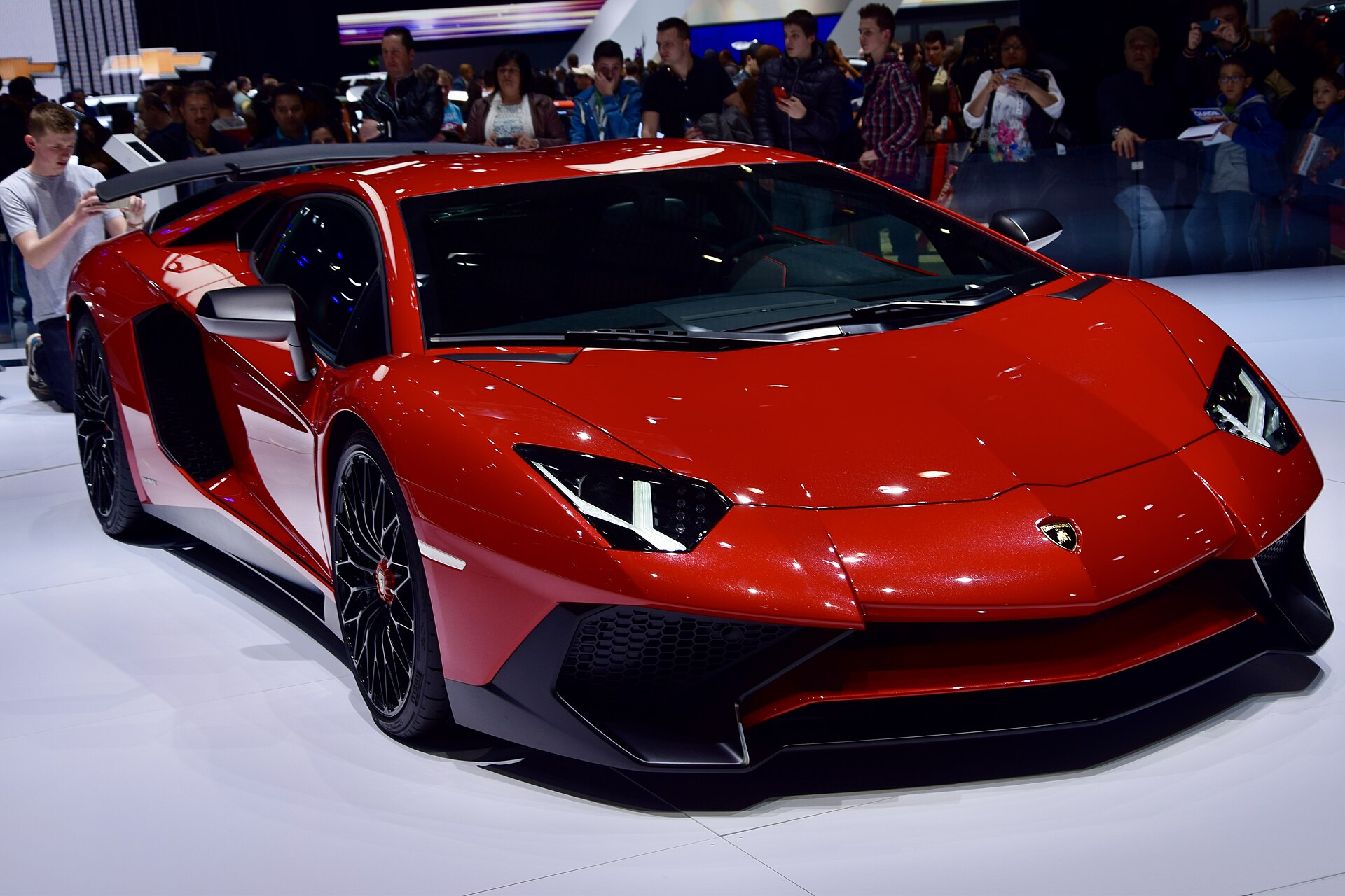 Lamborghini Aventador SuperVeloce LP750-4 at Geneva Motor Show 2015