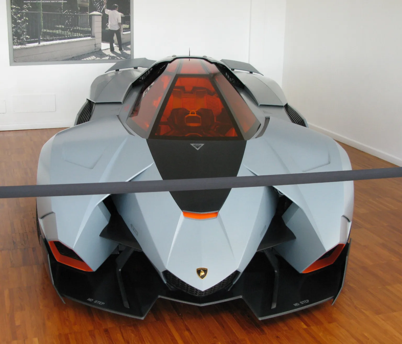 Lamborghini Egoista front view
