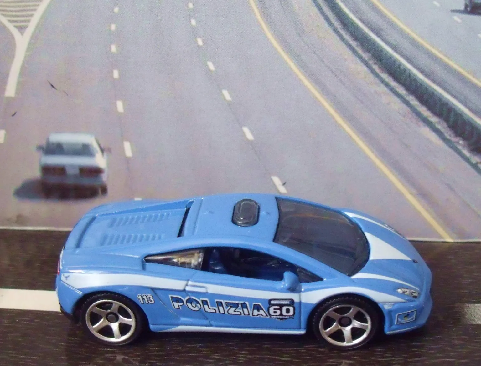 Lamborghini Gallardo in Italian Polizia di Stato livery
