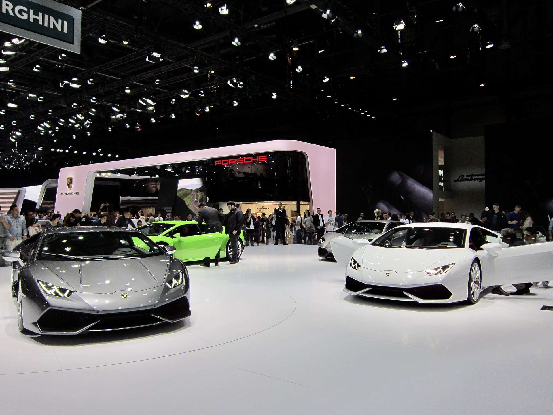 Lamborghini Huracan at the 2014 Geneva Motor Show