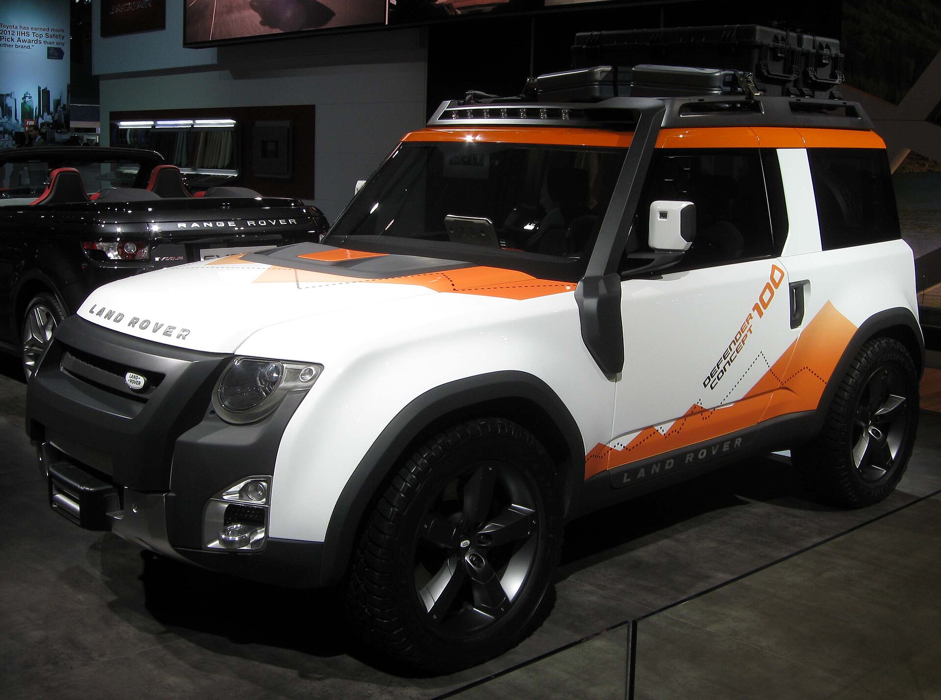 Land Rover DC100 Expedition concept at the 2012 New York Auto Show
