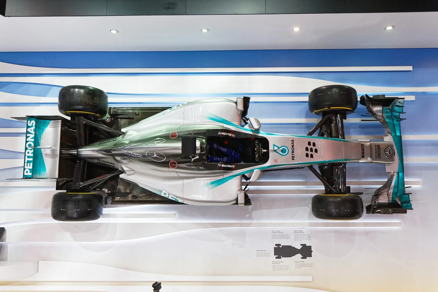 Mercedes-AMG Petronas F1 W05 Hybrid at 2014 Paris Motor Show