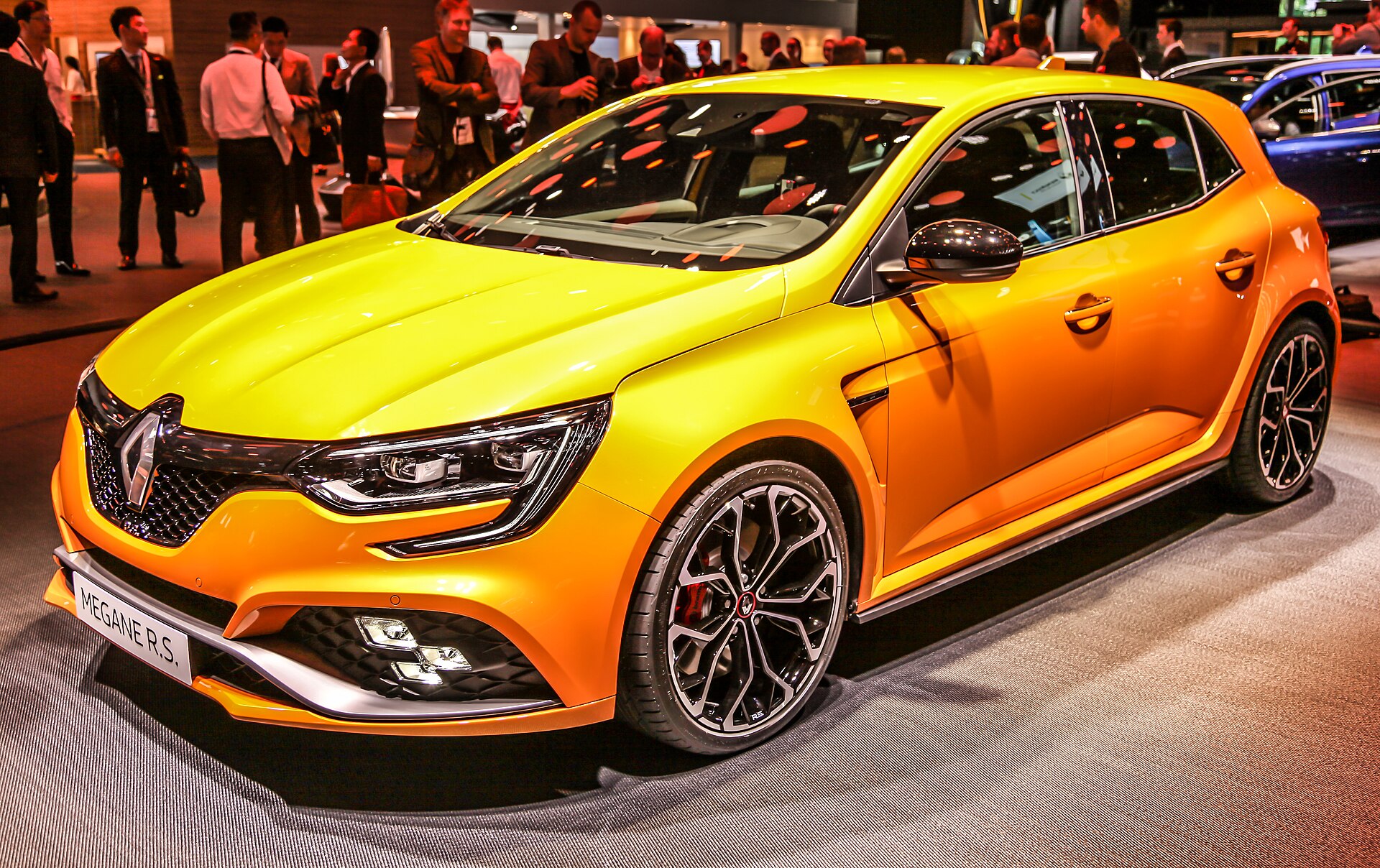 Renault Megane RS at IAA 2017, matching the 2017 model year and event.