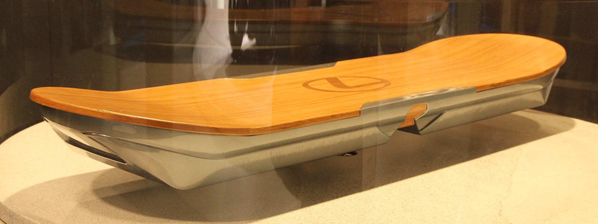 Lexus Hoverboard mockup displayed at IAA Frankfurt 2015.