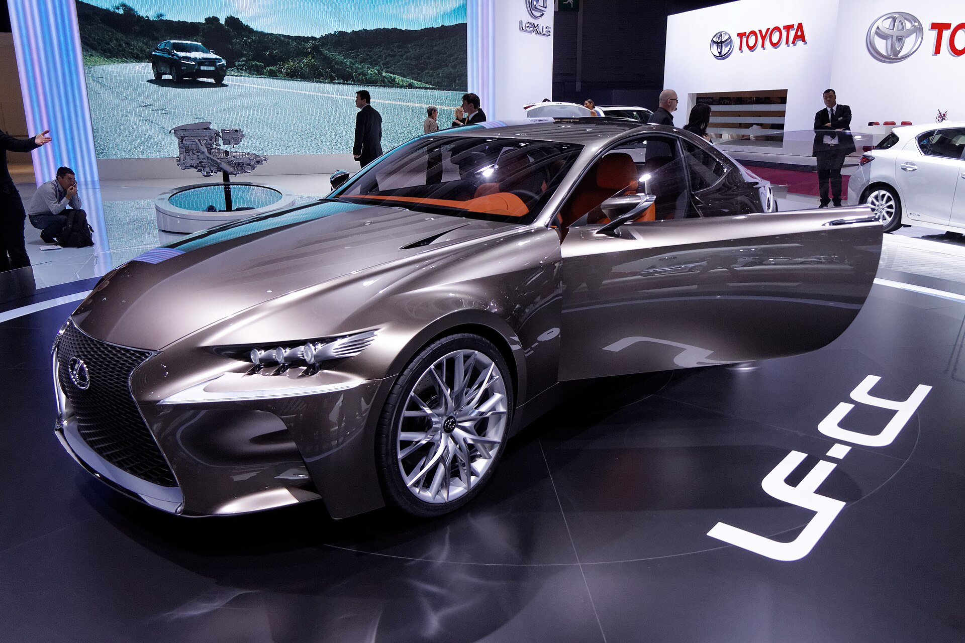 Lexus LF-CC at the 2012 Paris Motor Show