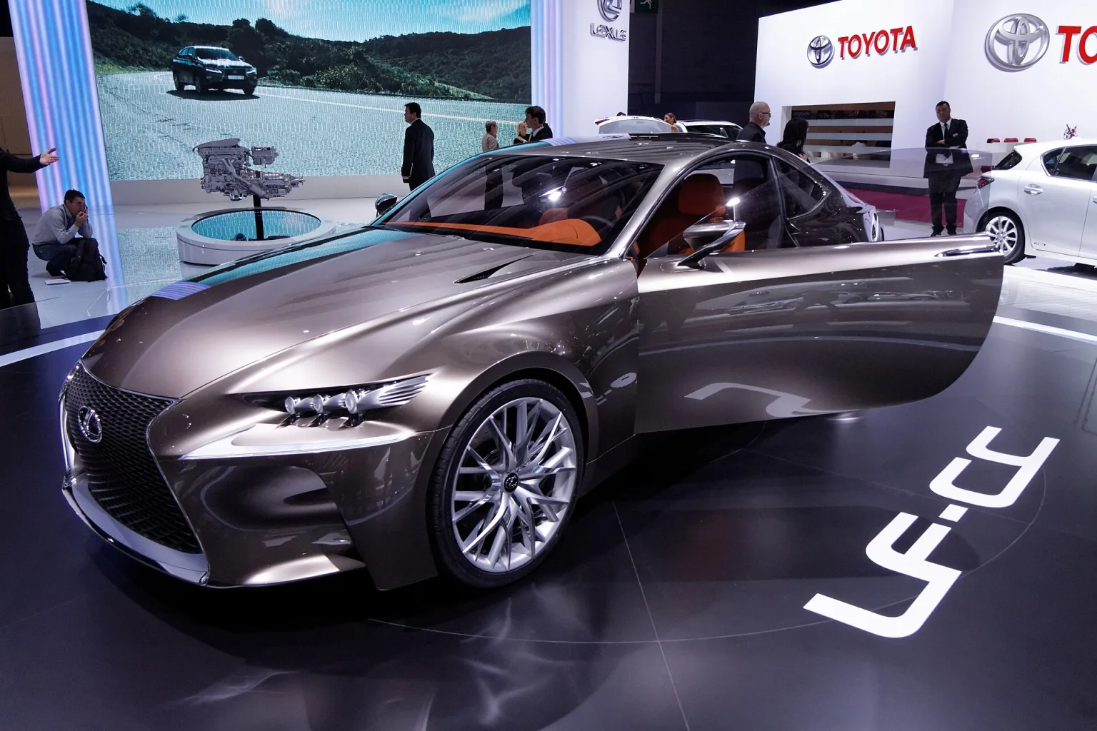 Lexus LF-CC at the 2012 Paris Motor Show