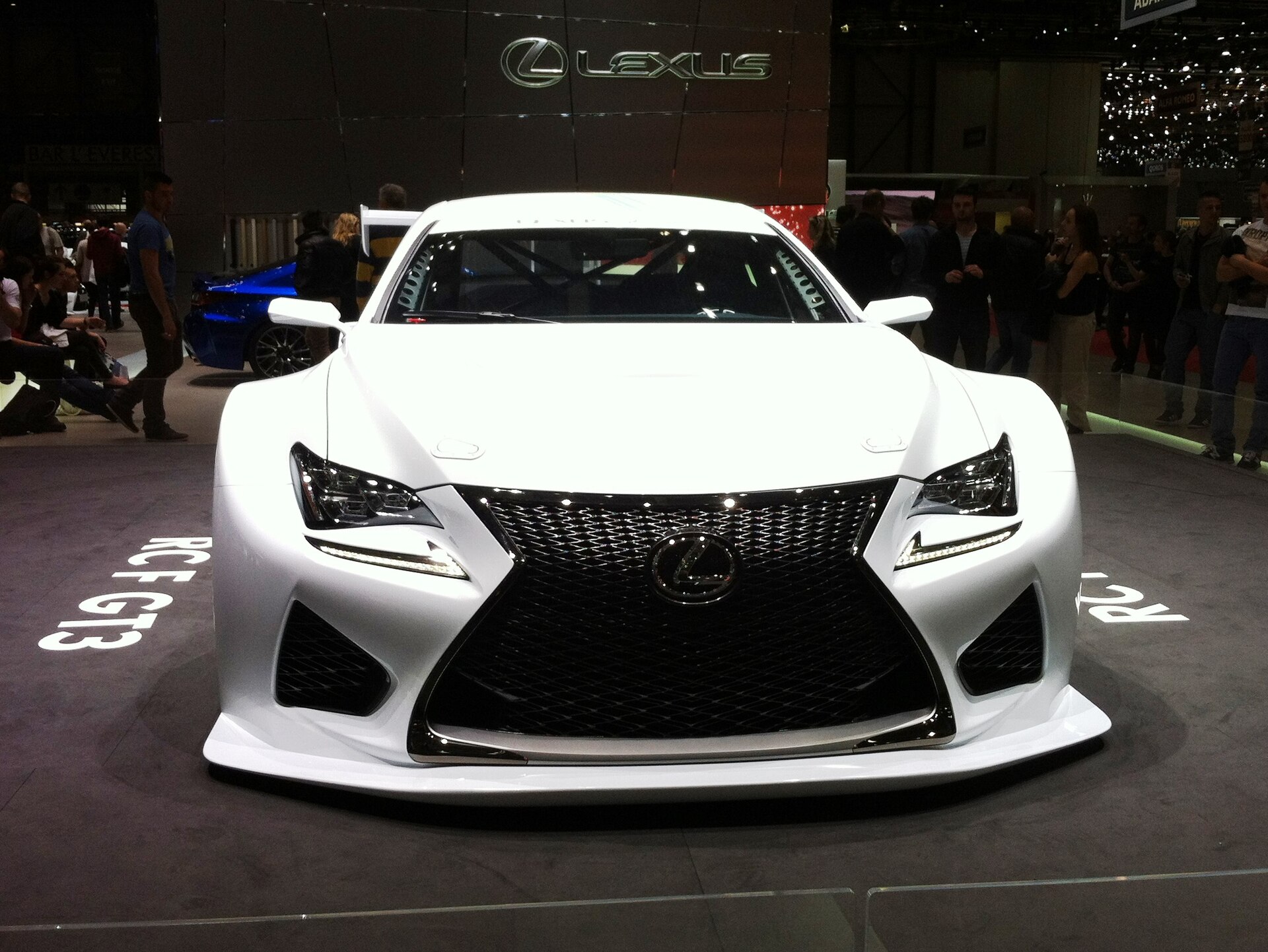 Lexus RC F GT3 Concept at the 2014 Geneva Motor Show