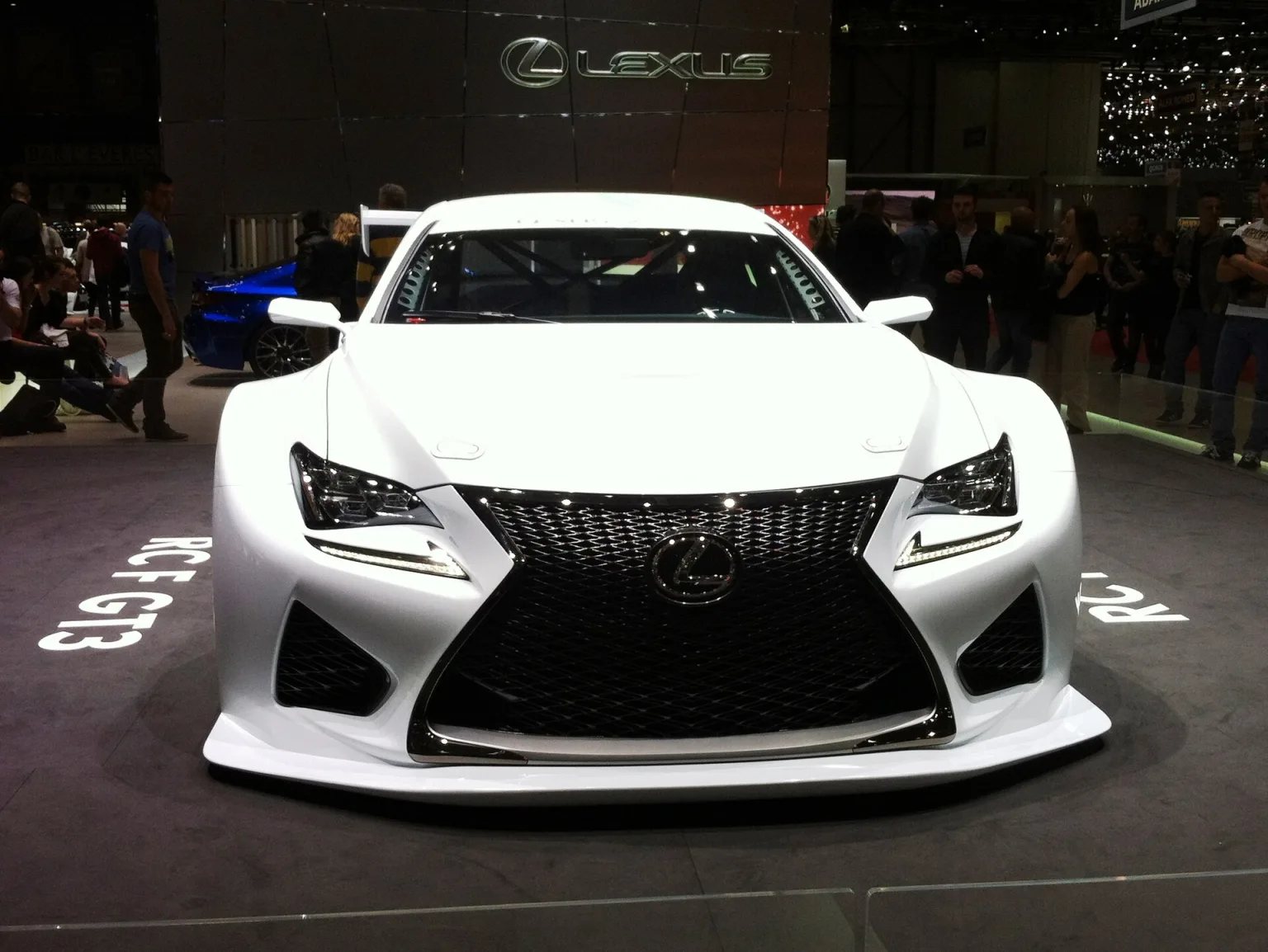 Lexus RC F GT3 Concept at the 2014 Geneva Motor Show