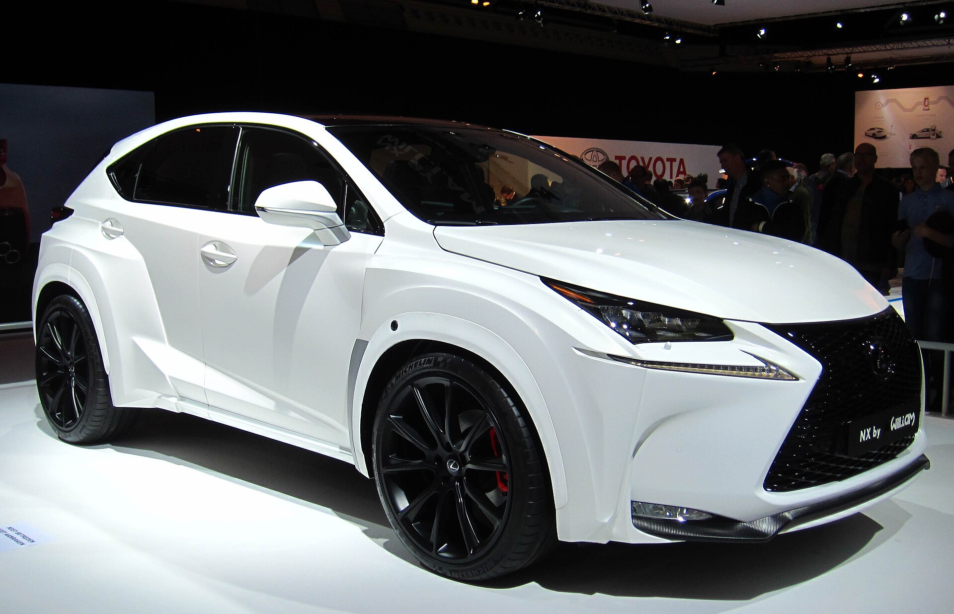 Lexus NX by Will.I.Am Concept, front view