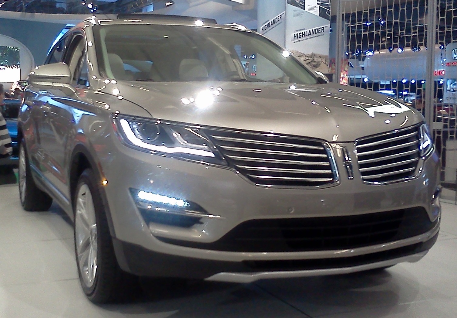 2015 Lincoln MKC at the 2014 Michigan International Auto Show