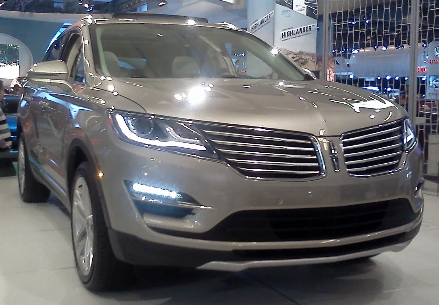 2015 Lincoln MKC at the 2014 Michigan International Auto Show