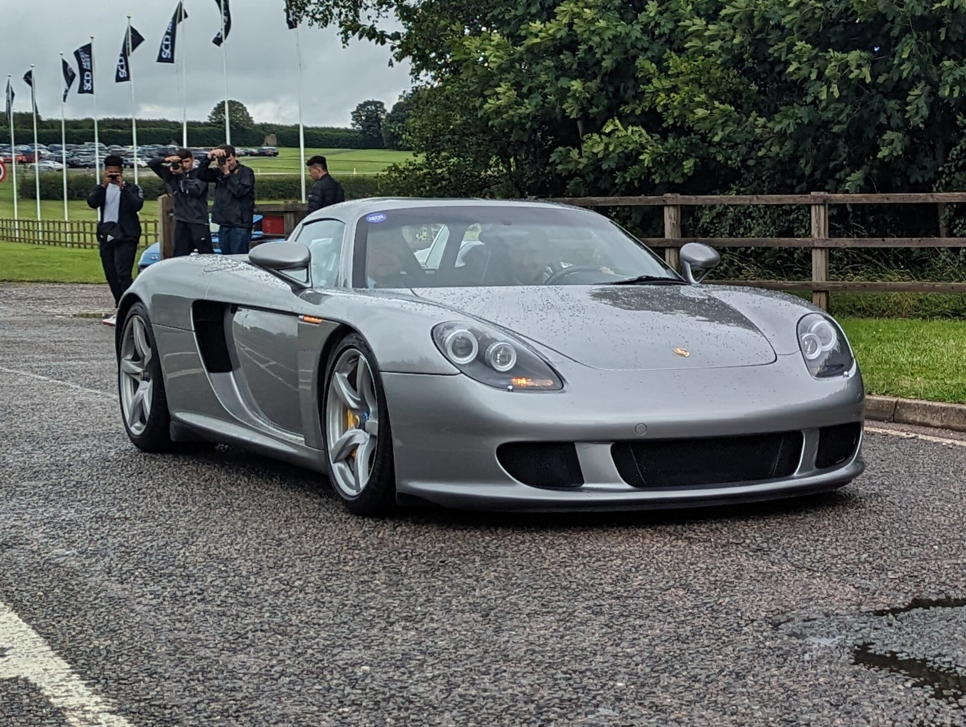 Porsche Carrera GT, the model involved in the Paul Walker crash.