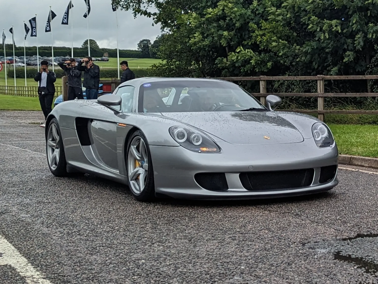 Porsche Carrera GT, the model involved in the Paul Walker crash.