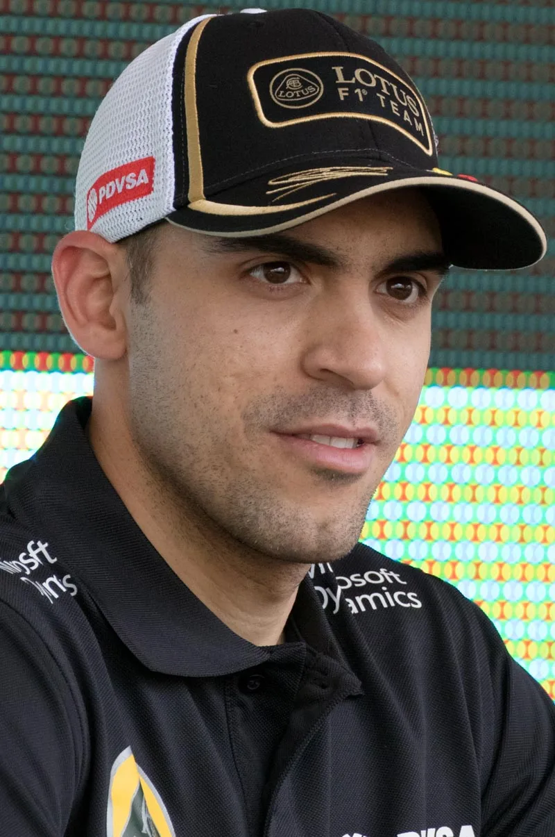 Pastor Maldonado driving for Lotus in the 2015 Formula One season.