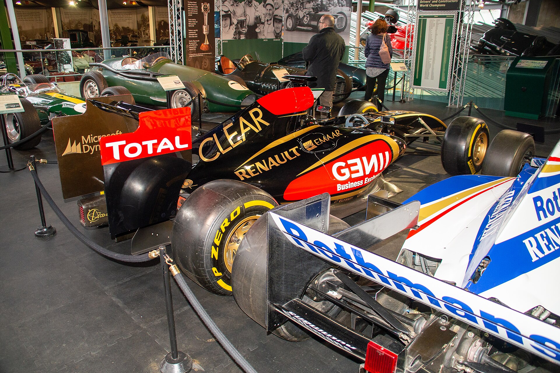 Lotus E20 Formula 1 car from the 2012 season