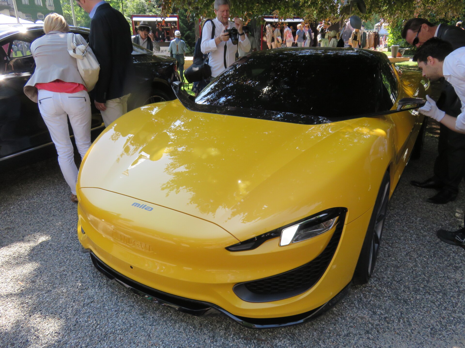 Magna Steyr MILA Plus at the 2015 Geneva Motor Show