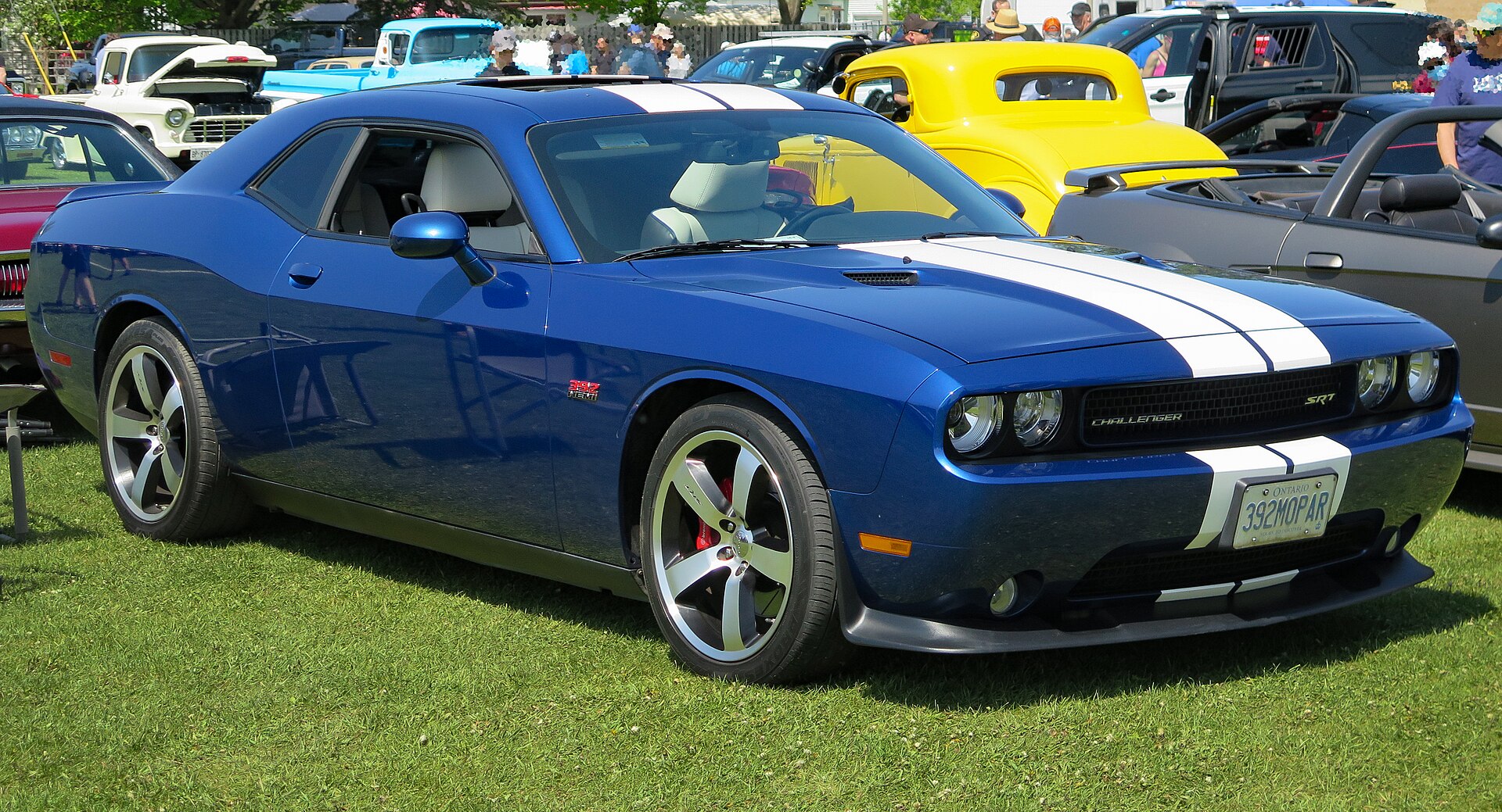 2011 Dodge Challenger SRT8 392 Inaugural Edition, Deep Water Blue Pearl