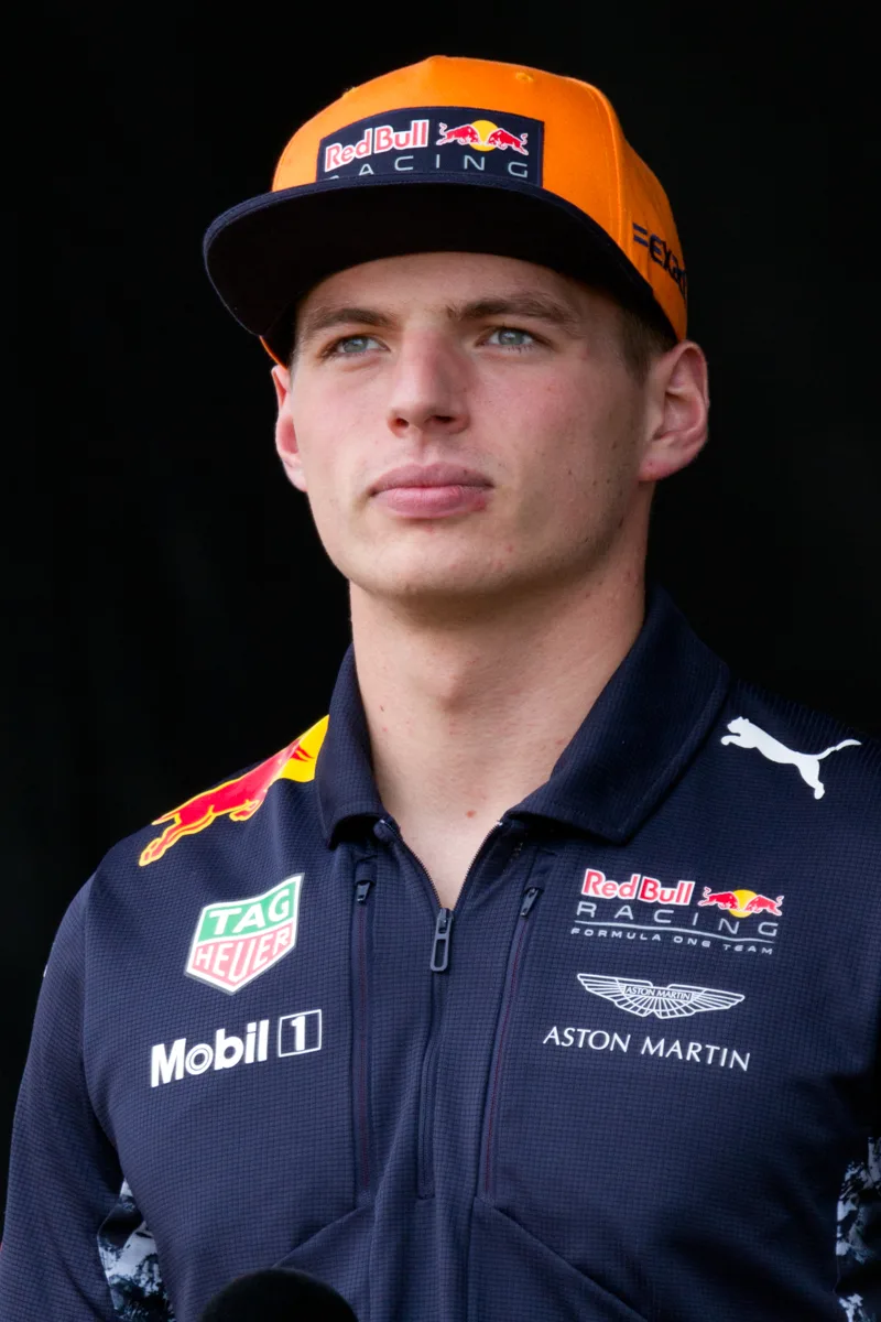 Max Verstappen driving for Red Bull Racing in the 2017 F1 season.