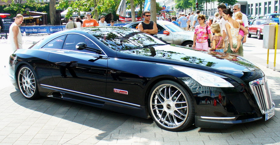 Maybach Exelero on display in Stuttgart