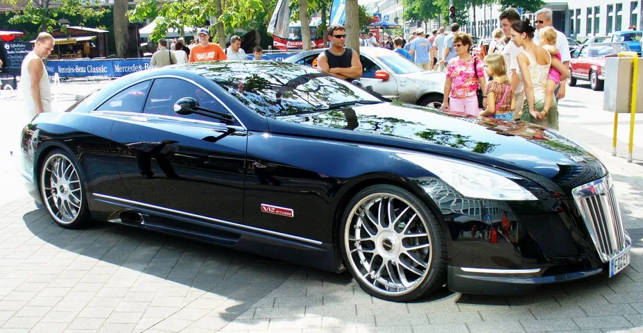 Maybach Exelero on display in Stuttgart