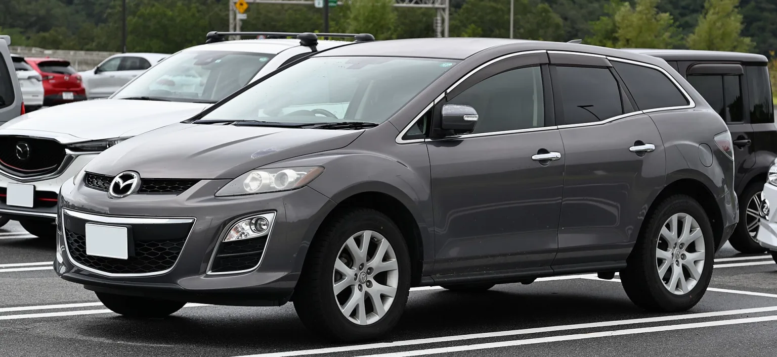 2009-2012 Mazda CX-7, the facelifted model introduced in 2009.
