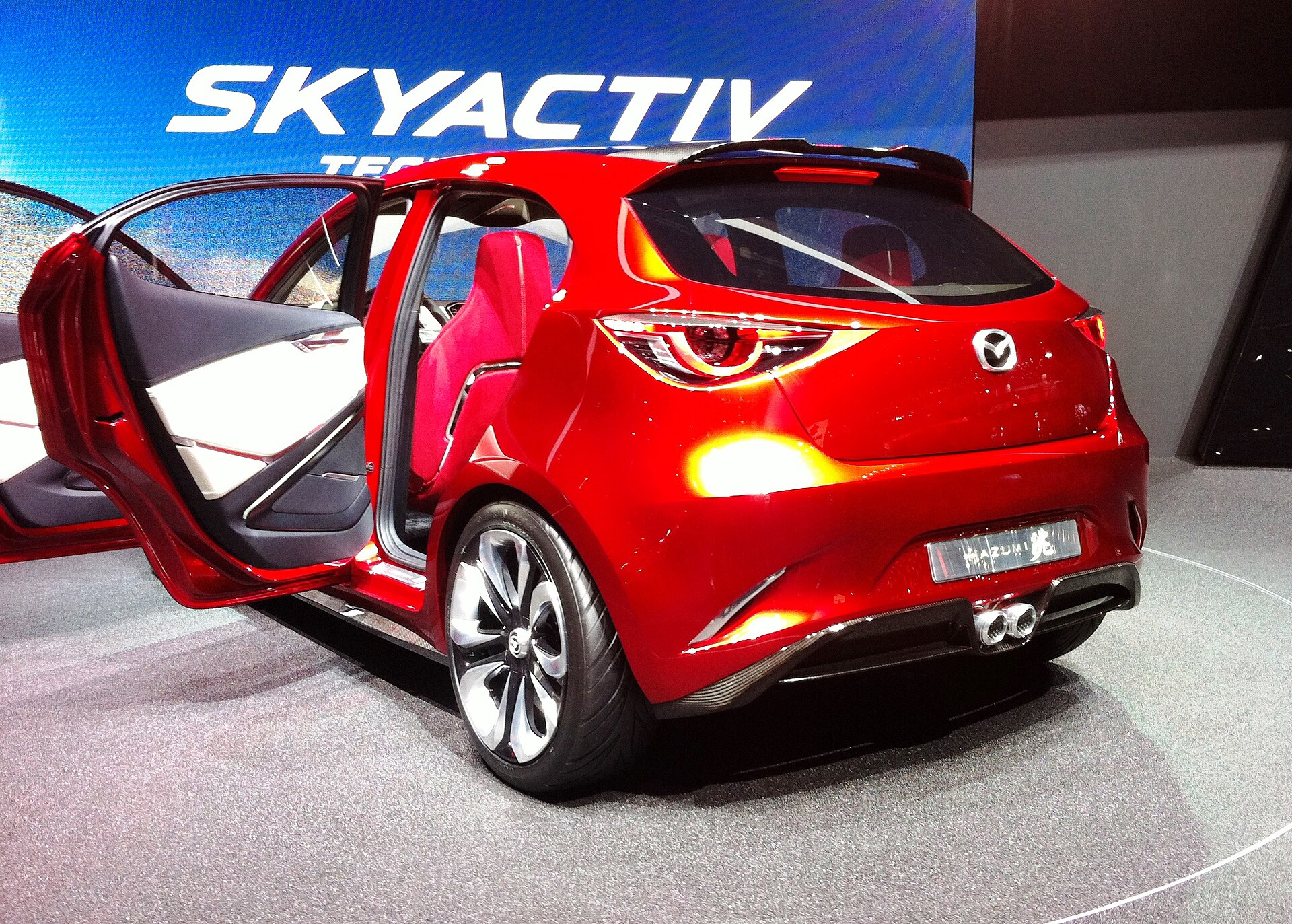 Mazda Hazumi Concept at the 2014 Geneva Motor Show
