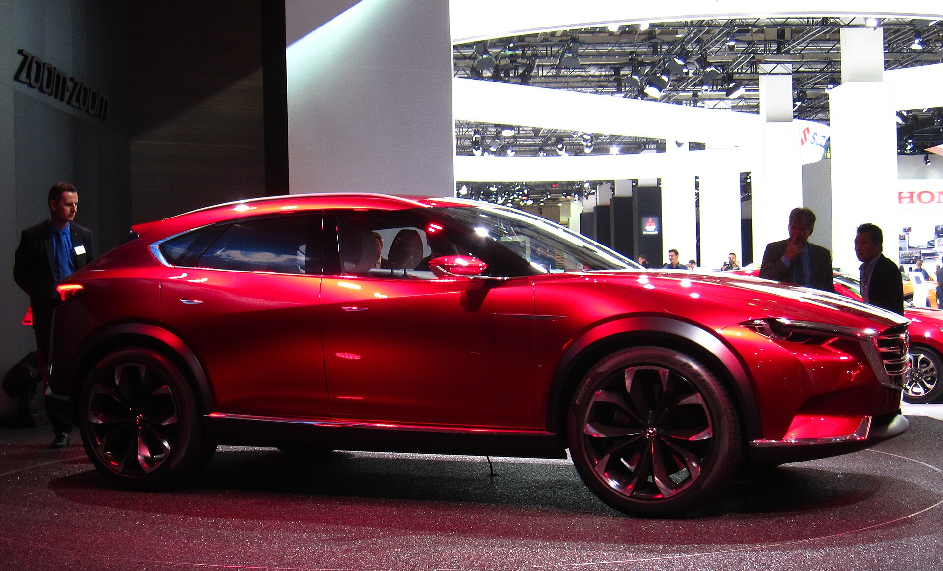 Mazda Koeru Concept side view at Frankfurt 2015