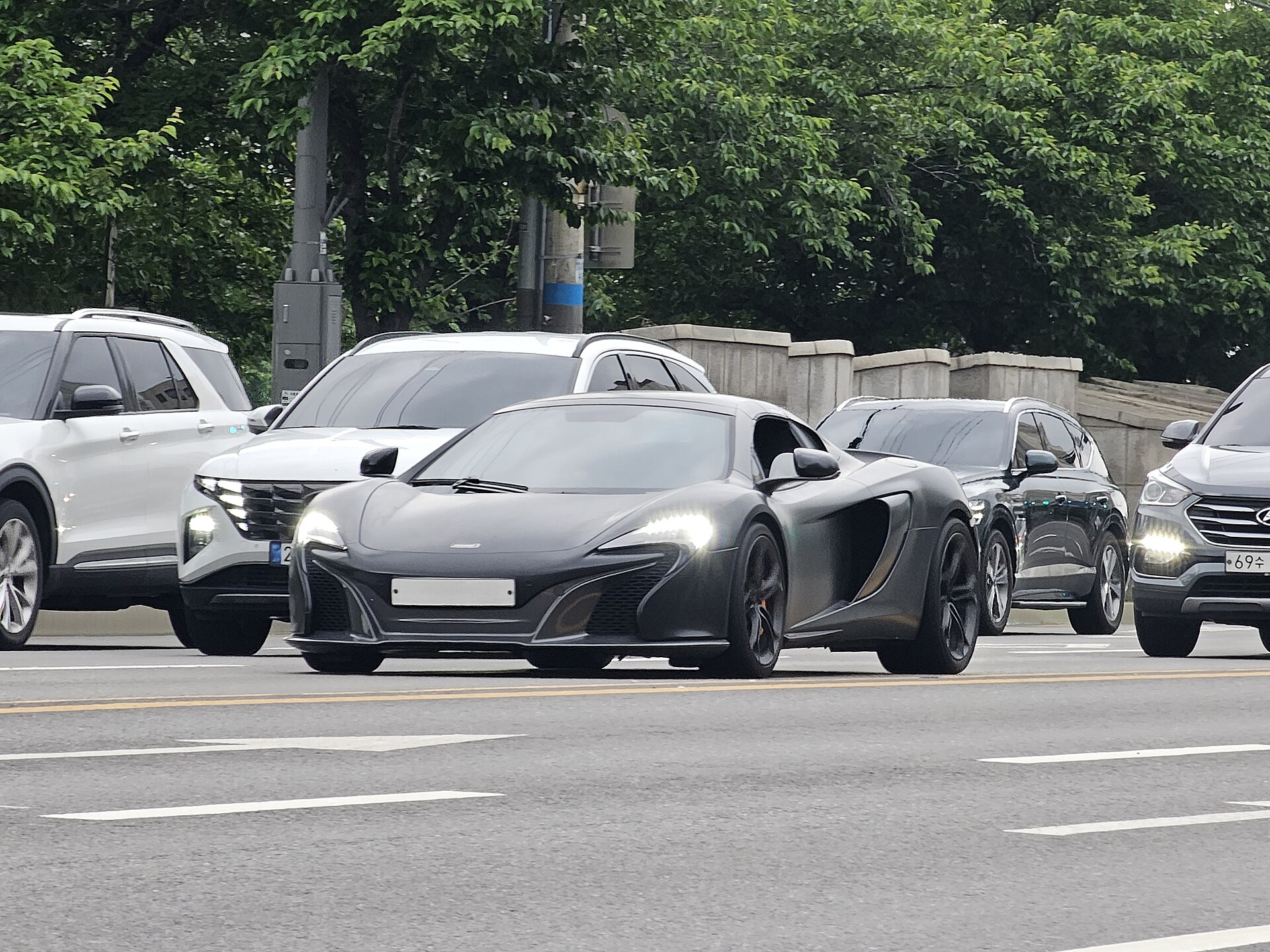 McLaren 650S Spider in Stealth Black