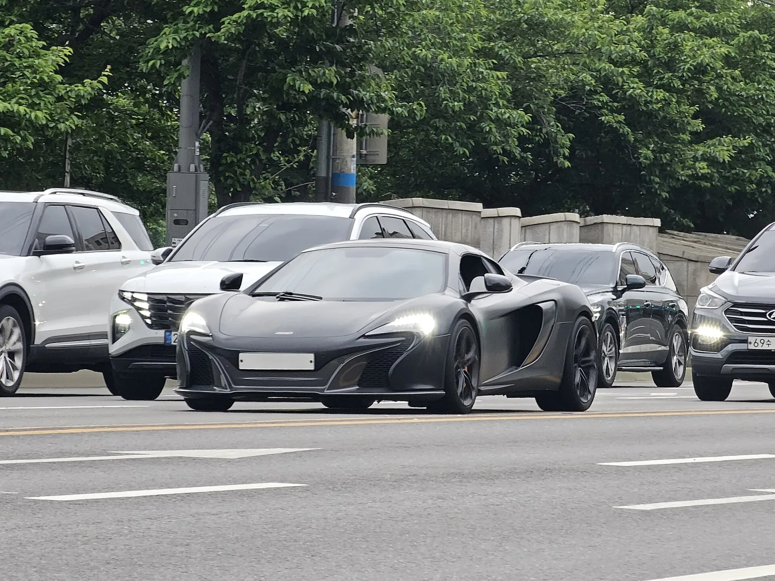 McLaren 650S Spider in Stealth Black
