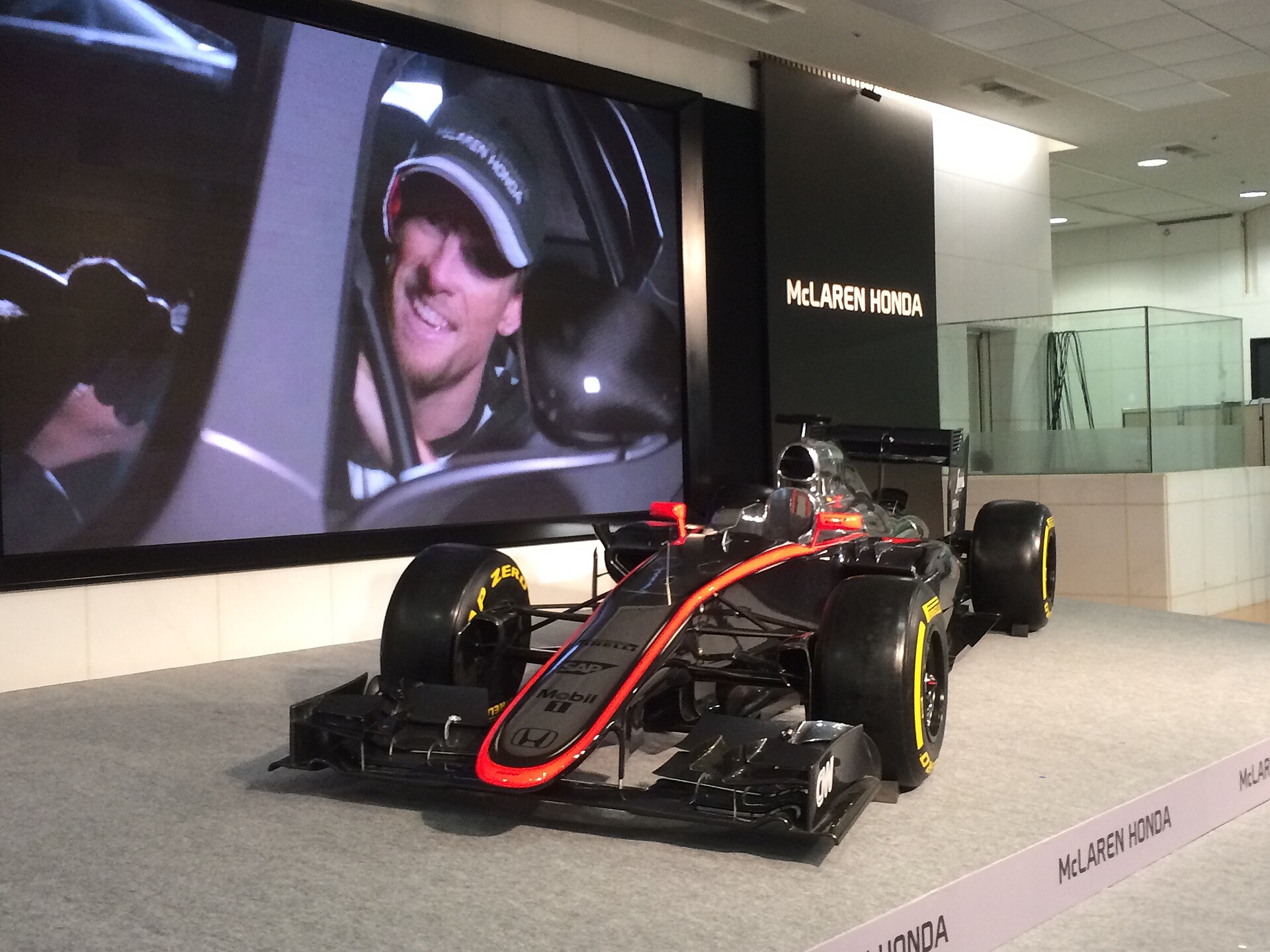 McLaren MP4-30 Formula 1 car from the 2015 season