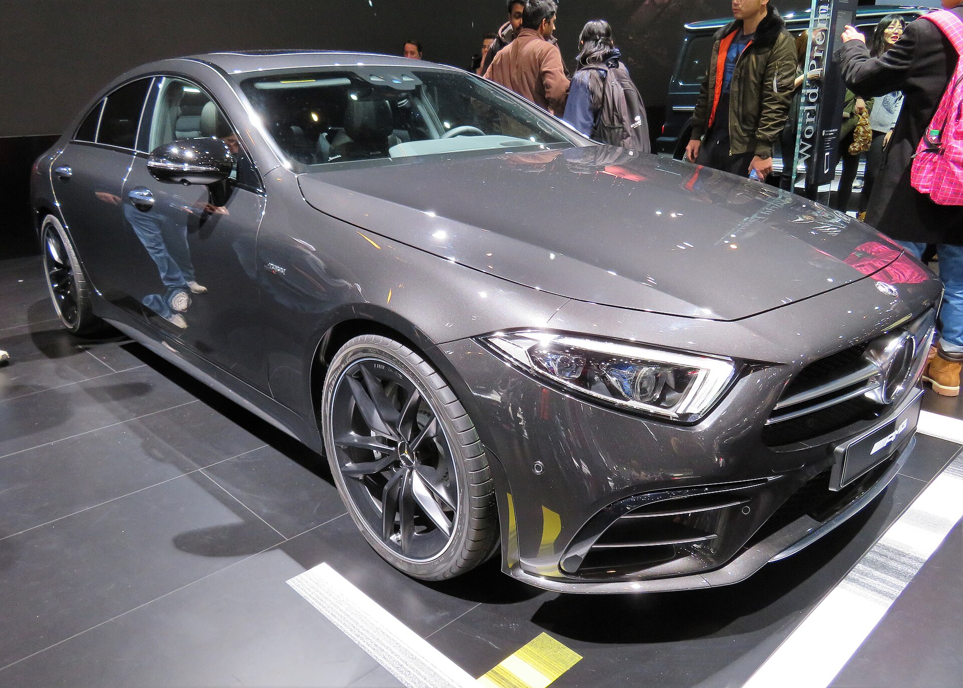 Mercedes-AMG CLS 53 (C257) at the 2018 Detroit Auto Show