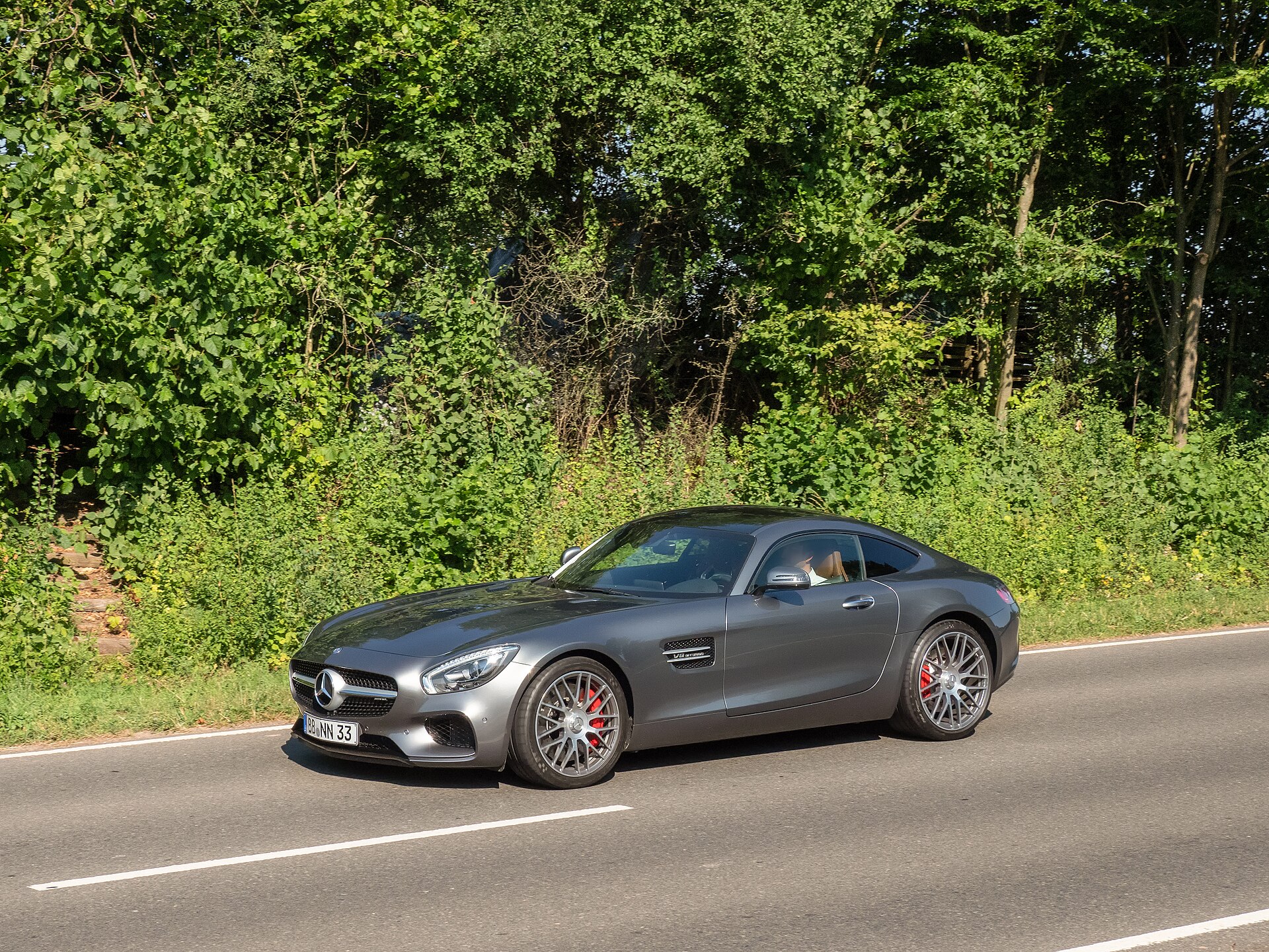 Mercedes-AMG GT V8 Biturbo (C190), first generation, 2014
