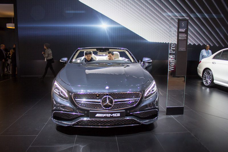 Mercedes-AMG S65 Cabriolet at NAIAS 2016