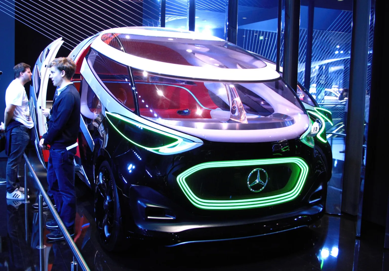 Mercedes-Benz Vision Urbanetic Concept, an autonomous urban vehicle concept.