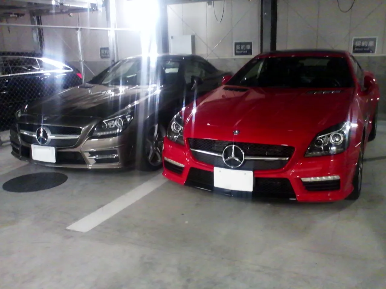 Mercedes-Benz SLK (R172) front view, third-generation SLK Roadster